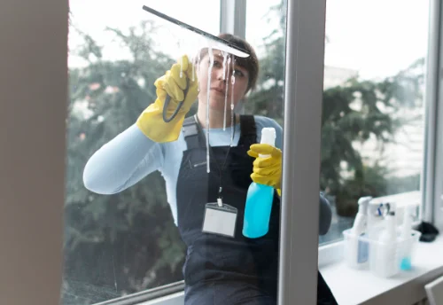 Nettoyage de vitres intérieures et extérieures à Saint-Sylvain
